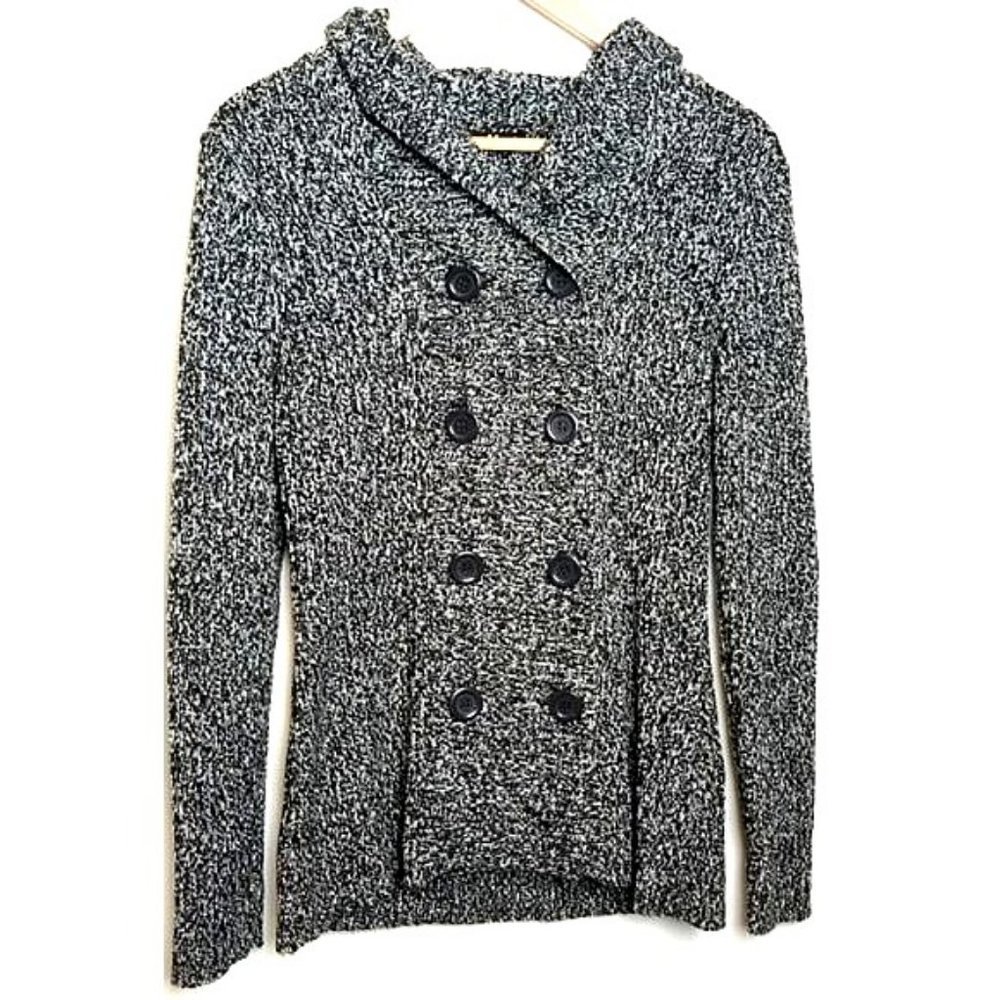 Creazioni Effeci Double Breasted Hooded Sweater
